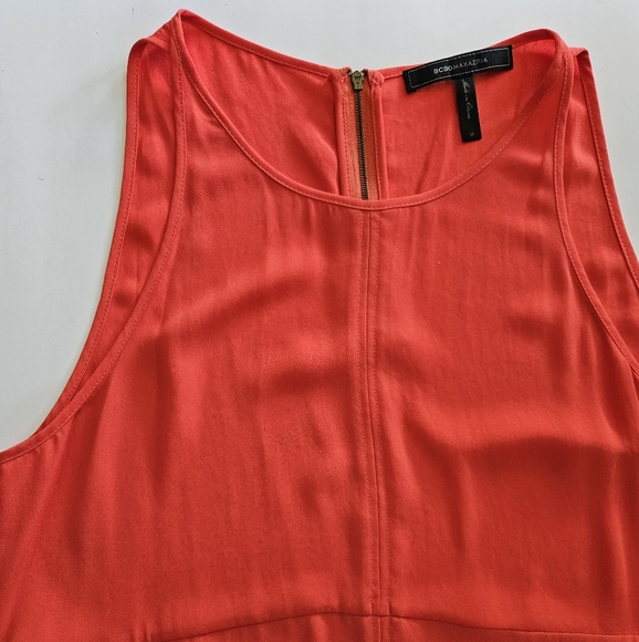 BCBG Orange Racerback Top (M) - Picture 6 of 7
